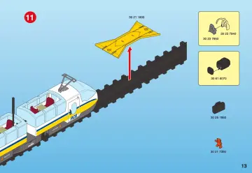 Notices de montage Playmobil 4011-A - Voyageurs / train radiocommandé (13)