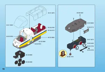 Notices de montage Playmobil 4011-A - Voyageurs / train radiocommandé (16)