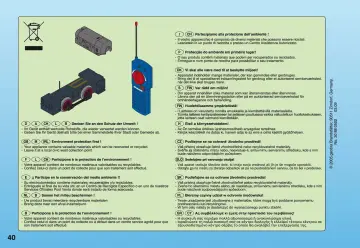 Notices de montage Playmobil 4011-A - Voyageurs / train radiocommandé (40)