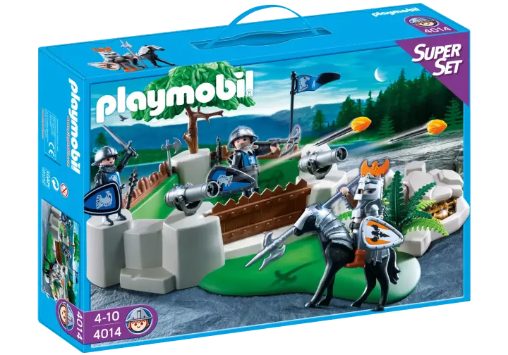 Playmobil 4014-A - SuperSet Ritterbastion - BOX