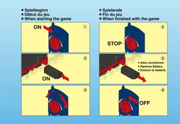 Notices de montage Playmobil 4017-A - Train à vapeur RadioCommandé (7)