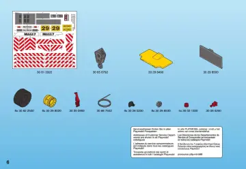 Notices de montage Playmobil 4036-A - Grue mobile géante (6)