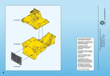 Bauanleitungen Playmobil 4037-A - Mega-Muldenkipper (8)