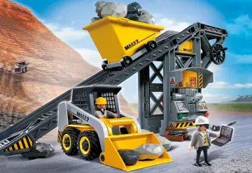 Playmobil 4041 - Conveyor Belt with Mini Excavator