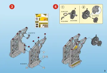 Notices de montage Playmobil 4041 - Convoyeur avec pelleteuse (3)