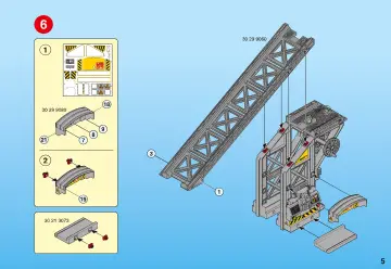 Bygganvisningar Playmobil 4041 - Transportbånd med minigraver (5)