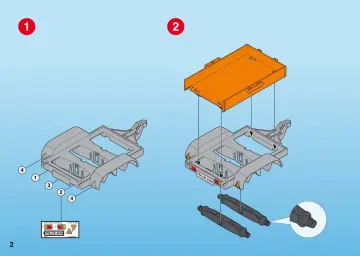 Notices de montage Playmobil 4049-A - Agent routier et signalisation lumineuse (2)