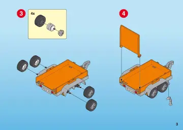 Notices de montage Playmobil 4049-A - Agent routier et signalisation lumineuse (3)