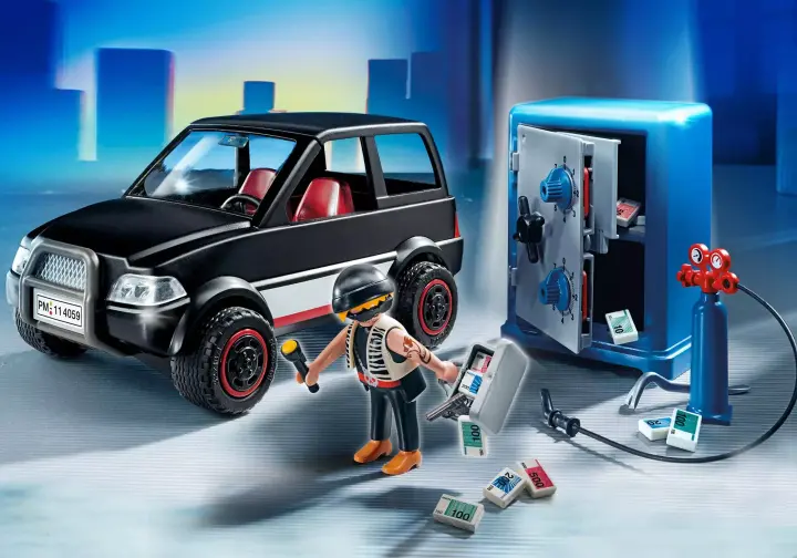 Playmobil 4059 - Ληστής και όχημα διαφυγής