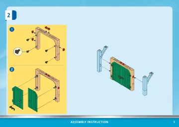 Οδηγίες συναρμολόγησης Playmobil 4066 - Αγρόκτημα και τρακτέρ (3)