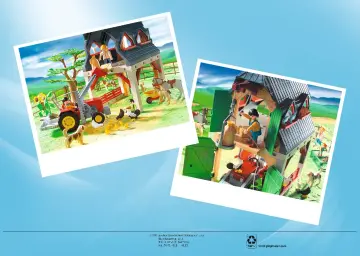 Οδηγίες συναρμολόγησης Playmobil 4066 - Αγρόκτημα και τρακτέρ (12)