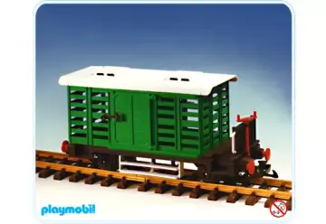 Playmobil 4101-A - Wagon à bestiau