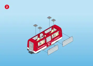 Bauanleitungen Playmobil 4124-A - Personenwagen (2)