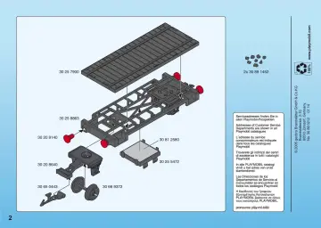 Bauanleitungen Playmobil 4125-A - Kipplorenwaggon (2)