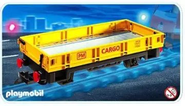 Playmobil 4126-A - Niederbordwaggon