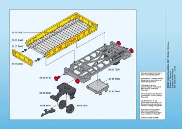 Bauanleitungen Playmobil 4126-A - Niederbordwaggon (2)