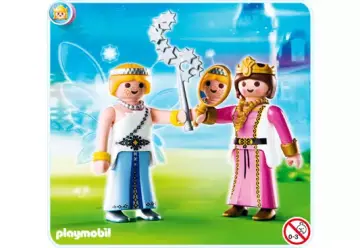 Playmobil 4128-A - Duo Pack Prinzessin mit Zauber-Fee