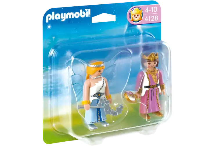 Playmobil 4128-A - Duo Pack Prinzessin mit Zauber-Fee - BOX