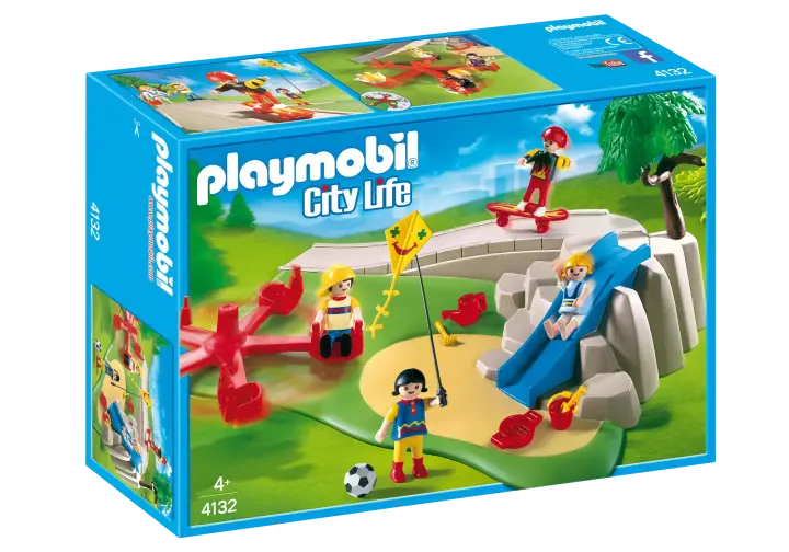 Playmobil 4132-A - Superset enfant / aire de jeux - BOX