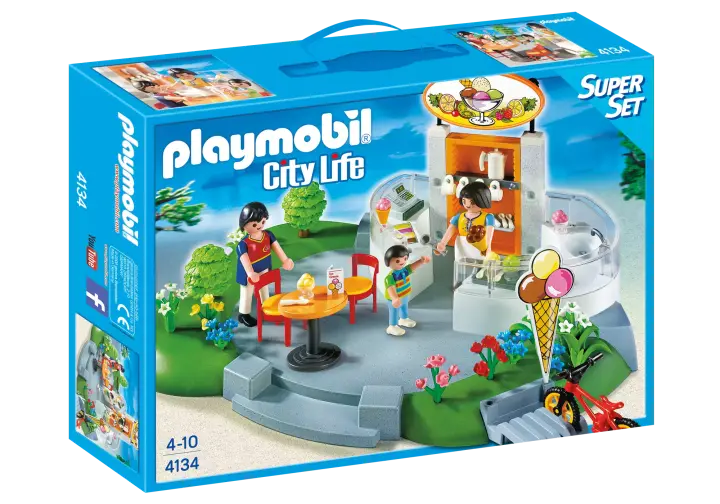 Playmobil 4134-A - Superset Marchand de glaces - BOX