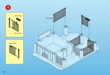 Notices de montage Playmobil 4135-A - Superset Aire de stockage chantier (4)