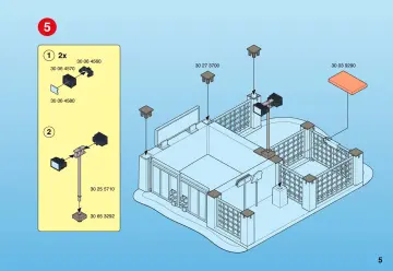 Notices de montage Playmobil 4135-A - Superset Aire de stockage chantier (5)