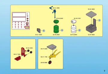 Notices de montage Playmobil 4135-A - Superset Aire de stockage chantier (7)