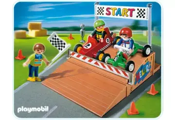 Playmobil 4141-A - KompaktSet Gokart-Rennen