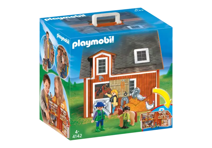 Playmobil 4142 - Mijn meeneem boerderij - BOX