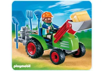 Playmobil 4143-A - Agriculteur avec tracteur