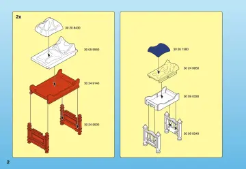 Notices de montage Playmobil 4145-A - Maison de famille transportable (2)