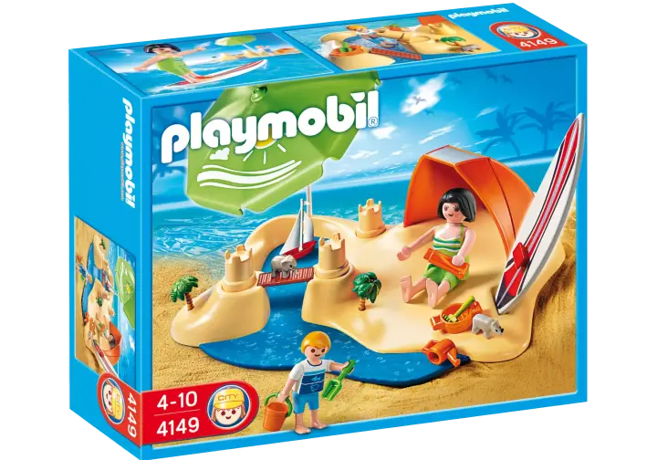 Playmobil 4149-A - KompaktSet Strandurlaub - BOX