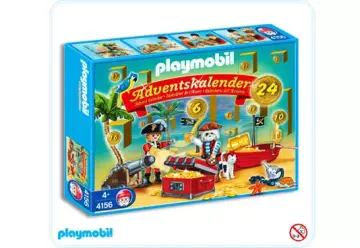 Playmobil 4156-A - Adventskalender "Piratenlagune"