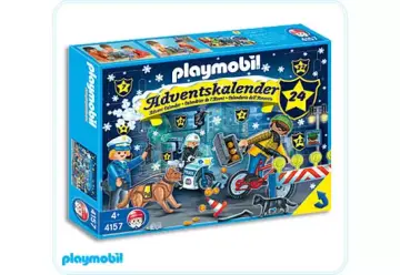 Playmobil 4157-A - Calendrier de l’Avent Policiers et cambrioleur