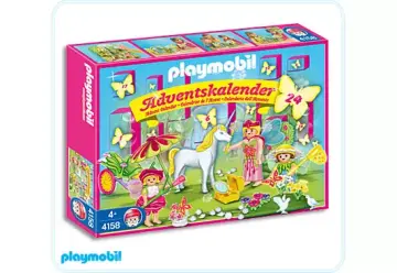 Playmobil 4158-A - Adventskalender Einhorn im Feenland