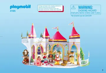 Bauanleitungen Playmobil 4165-A - Adventskalender Prinzessinnen-Hochzeit (1)