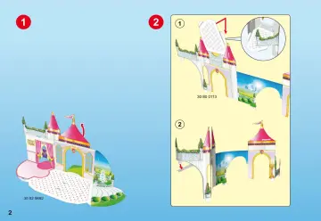 Bauanleitungen Playmobil 4165-A - Adventskalender Prinzessinnen-Hochzeit (2)