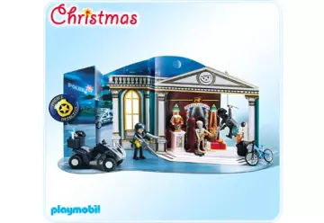 Playmobil 4168-A - Adventskalender Polizeialarm! Schatzräuber auf der Flucht