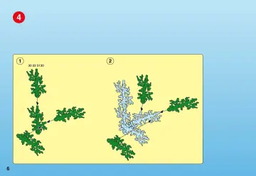 Bauanleitungen Playmobil 4172-A - Brachiosaurus in Felslandschaft (6)