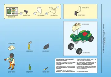 Bauanleitungen Playmobil 4176-A - Forscher-Quad (2)