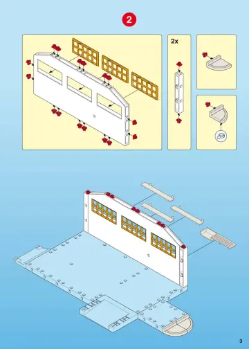 Notices de montage Playmobil 4190-A - Centre équestre (3)