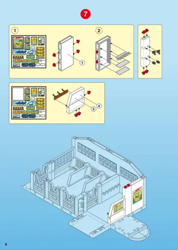 Bauanleitungen Playmobil 4190-A - Moderner Reiterhof (8)