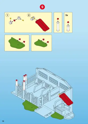 Notices de montage Playmobil 4190-A - Centre équestre (10)