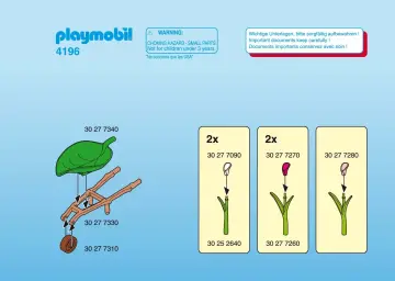 Bauanleitungen Playmobil 4196-A - Glockenblumenfee (1)