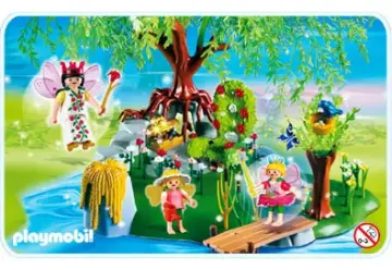 Playmobil 4199-A - Feenkönigin im Blumengarten