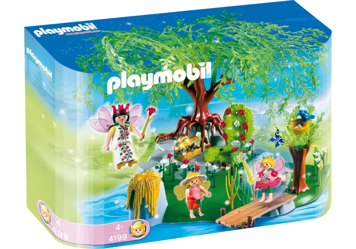 Playmobil 4199-A - Feenkönigin im Blumengarten - BOX