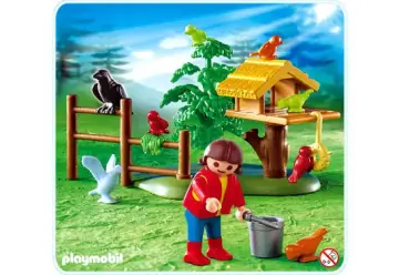 Playmobil 4203-A - Enfants / oiseaux / nid