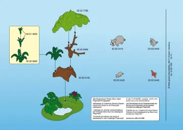 Bauanleitungen Playmobil 4205-A - Waschbärhöhle (2)