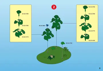 Bauanleitungen Playmobil 4208-A - Hochsitz mit Wildfütterung (3)