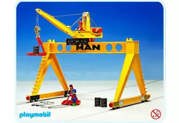 Playmobil 4210-A - Grue sur portique